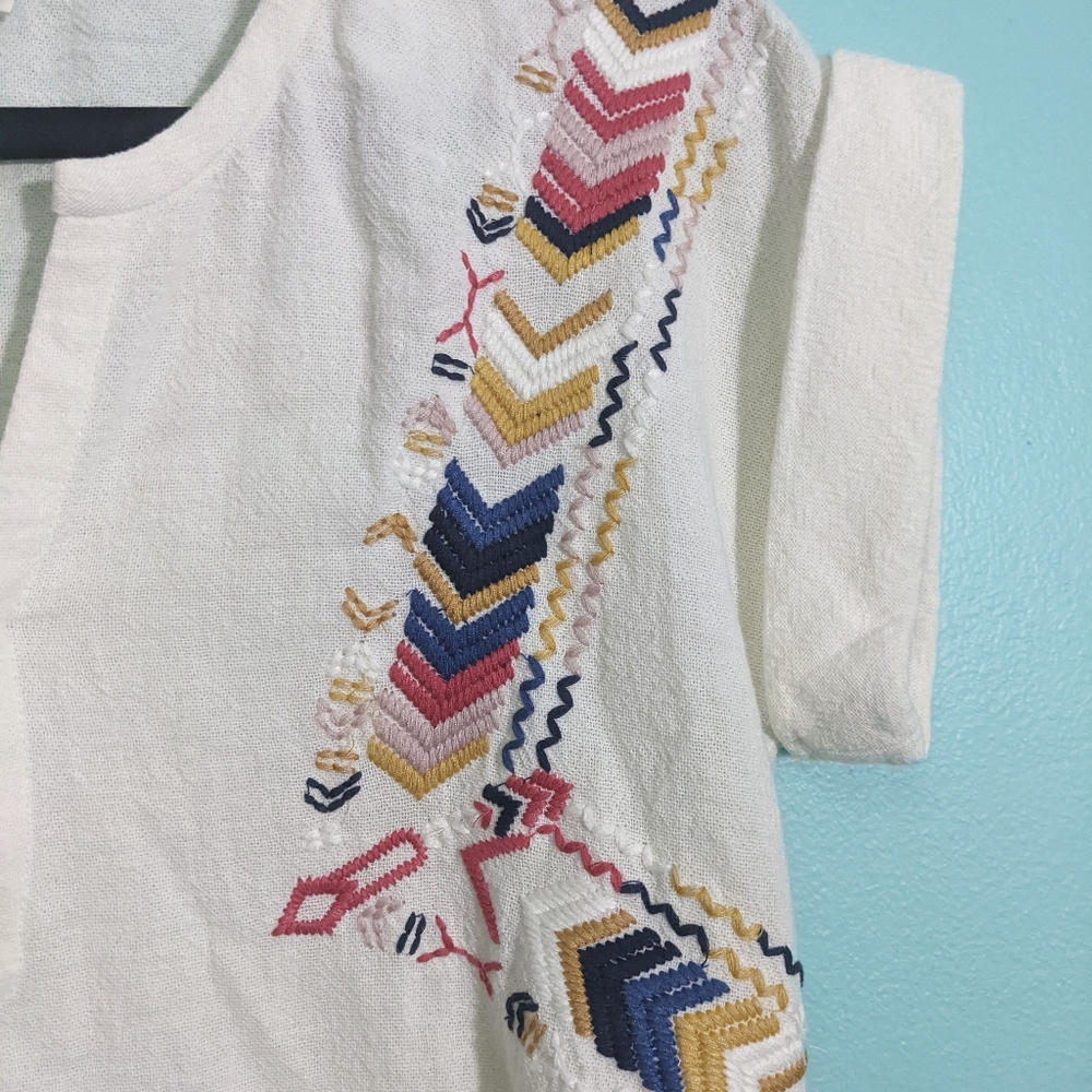 See U Soon Embroidered Short sleeve top Xs - Picture 6 of 6